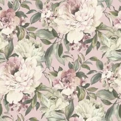 HOLDEN DECOR Holden Wallpaper Gardenia Blush Pink 36070 Full Roll
