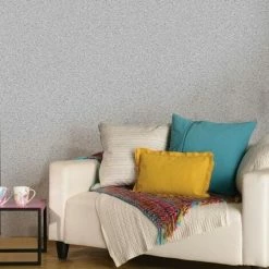 Cork Texture Wallpaper Embossed Plain Feature Wall Grey & Silver Holden Decor -HOLDEN DECOR Shop 53813076 3