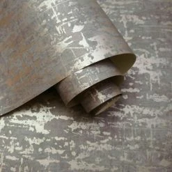 HOLDEN DECOR Holden Metallic Industrial Concrete Distressed Effect Charcoal Slate Wallpaper -HOLDEN DECOR Shop 57487138 4