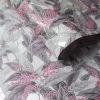 HOLDEN DECOR Holden Brassica Floral Leaves Birds Charcoal Pink Green Paste The Wall Wallpaper -HOLDEN DECOR Shop 68568454 1