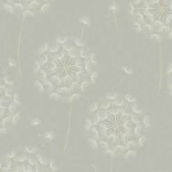 HOLDEN DECOR Holden Opus Allora Dandelion Sage Green Embossed Floral Textured Vinyl Wallpaper