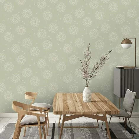HOLDEN DECOR Holden Opus Allora Dandelion Sage Green Embossed Floral Textured Vinyl Wallpaper HOLDEN DECOR Holden Opus Allora Dandelion Sage Green Embossed Floral Textured Vinyl Wallpaper -HOLDEN DECOR Shop 69437441 4