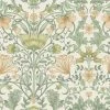 HOLDEN DECOR Holden Vintage Floral Cream Ochre Vintage Retro Style Art Nouveau Wallpaper -HOLDEN DECOR Shop 69538616 1