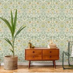 HOLDEN DECOR Holden Vintage Floral Cream Ochre Vintage Retro Style Art Nouveau Wallpaper 4 HOLDEN DECOR Holden Vintage Floral Cream Ochre Vintage Retro Style Art Nouveau Wallpaper -HOLDEN DECOR Shop 69538616 3