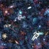 HOLDEN DECOR Holden Décor Intergalactic Space Wallpaper (32.8ft X 21in) (Multicoloured)