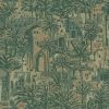 HOLDEN DECOR Holden Décor Alchemy Collection Tipaza Textured Wallpaper (One Size) (Green/Silver) -HOLDEN DECOR Shop 70356522 1