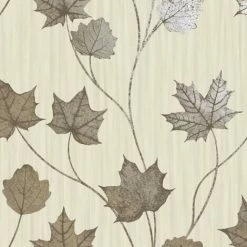HOLDEN DECOR Holden Décor Elements Maple Leaf Wallpaper (10m X 53cm) (Beige)
