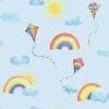 HOLDEN DECOR Holden Décor Over The Rainbow Flying Kites Wallpaper (10m X 53cm) (Blue)