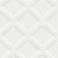 HOLDEN DECOR Holden Décor Kaleidoscope Lana Geo 3D Wallpaper (One Size) (Light Grey)