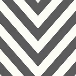 HOLDEN DECOR Holden Décor Zig Zag Wallpaper (10m X 53cm) (Black/White)