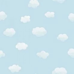 HOLDEN DECOR Holden Décor Over The Rainbow Wallpaper (One Size) (Blue/White)