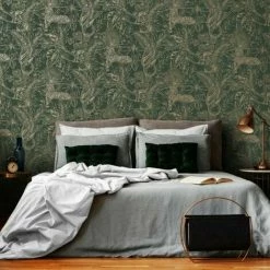 HOLDEN DECOR Holden Décor Sumatran Wallpaper (10m X 53cm) (Green/Gold) -HOLDEN DECOR Shop 70357787 3