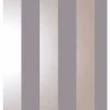 HOLDEN DECOR Holden Décor Dillan Stripe Wallpaper (10m X 53cm) (Grey/Rose Gold) -HOLDEN DECOR Shop 70357883 1