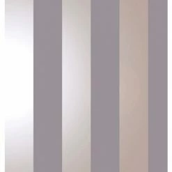 HOLDEN DECOR Holden Décor Dillan Stripe Wallpaper (10m X 53cm) (Grey/Rose Gold)