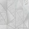 HOLDEN DECOR Holden Décor Geometric Textured Wallpaper (10m X 53cm) (Grey/Silver) -HOLDEN DECOR Shop 70358037 1