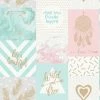 HOLDEN DECOR Holden Décor Life Is Beautiful Collage Wallpaper (One Size) (Pink/Teal/Gold)