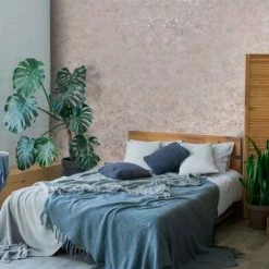 HOLDEN DECOR Holden Décor Obsidian Textured Wallpaper (10m X 53cm) (Pink/Rose Gold) -HOLDEN DECOR Shop 70358319 2