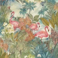 HOLDEN DECOR Holden Décor Amazonia Sarasota Wallpaper (10m X 53cm) (Blue)