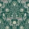 HOLDEN DECOR Holden Décor Zebra Safari Wallpaper (10m X 53cm) (Green/Black/White) -HOLDEN DECOR Shop 70358342 1