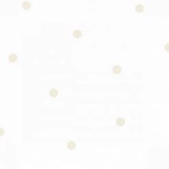 HOLDEN DECOR Holden Décor Polka Dot Wallpaper (One Size) (Beige/White)