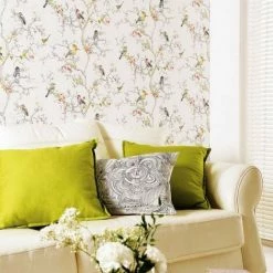 HOLDEN DECOR Holden Décor Ornithology Birds Wallpaper (10m X 52cm) (White) -HOLDEN DECOR Shop 70399698 2