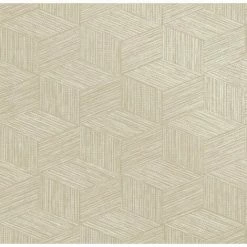 HOLDEN DECOR Holden Décor Bakau Geometric Textured Wallpaper (One Size) (Taupe)