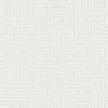 HOLDEN DECOR Holden Décor Sakkara Labyrinth Textured Wallpaper (10m X 52cm) (White)