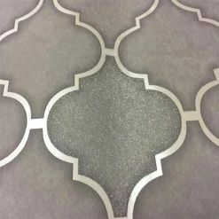 HOLDEN DECOR Charcoal Trellis Tile Wallpaper Embossed Vinyl Glitter Kitchen & Bathroom Holden -HOLDEN DECOR Shop 8324425 2