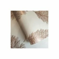 Fawning Feather Cream Rose Gold Metallic Shimmer Wallpaper Feature Holden DecorFawning Feather Cream Rose Gold Metallic Shimmer Wallpaper Feature Holden Decor -HOLDEN DECOR Shop 9487522 3